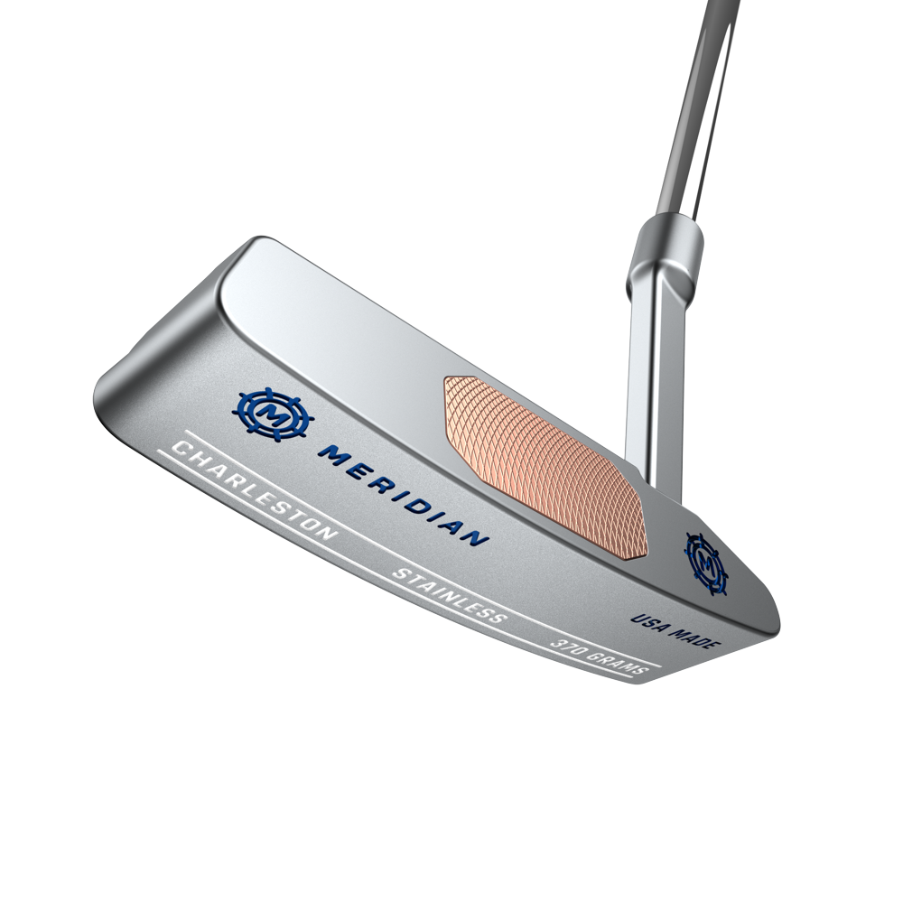 Charleston Putter Mid Slant with Copper Insert Fine Fly Cut